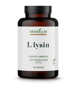 Närokällan L-Lysin 90 kapslar Kapslar