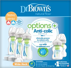 Dr. Brown's Wideneck options+ newborn feeding set 5 ST