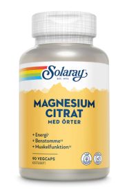 Solaray Magnesium Citrate 90 ST
