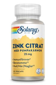 Solaray Zinc Citrate 60 ST