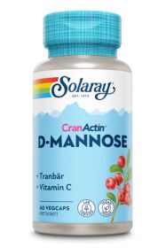 Solaray D-Mannose & CranActin Kapslar 60 st