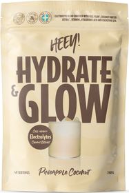 Hydrate & Glow Elektrolyter + Coll-egan Ananas Kokos Pulver 240 g
