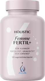 Holistic Femme Fertil+ Vegetabiliska kapslar 120 st