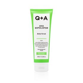 Q+A AHA Exfoliator Body Scrub Scrub 250 ml