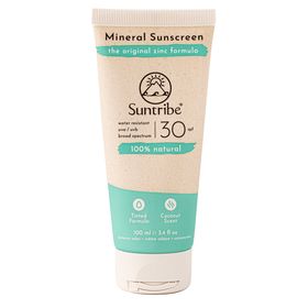 Suntribe Natural Mineral Sunscreen SPF 30 Solskydd för ansikte och kropp 100 ml