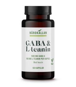 Närokällan GABA + L-teanin Kapslar 60 st