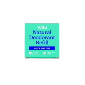 Wild Mint & Aloe Vera Deo Refill Aluminiumfri deodorant 40 g