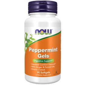 NOW Peppermint Gels 90 Softgels Kosttillägg 90 st