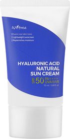 Isntree Hyaluronic Acid Natural Sun Cream SPF50+ Solkräm för ansiktet 50 ml