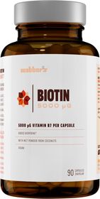 Matter’s Biotin 5000µg + MCT & Bioperine Kosttillskott 90 st