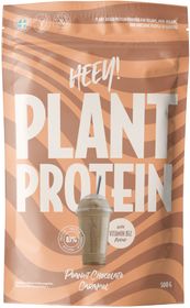 Heey! Veganskt Protein Jordnöt Choklad Karamell Proteinpulver 500 g