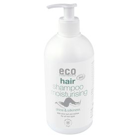 Eco Cosmetics Schampo fuktighetsgivande olivblad & malva, ekologisk vegan Schampo 500 ml