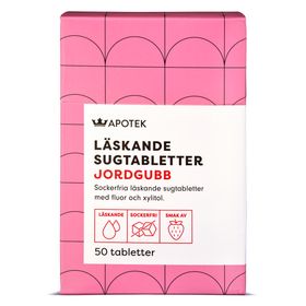 Kronans Apotek Läskande Sugtabletter Jordgubb Sugtabletter 50 st