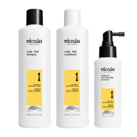Nioxin System 1 Loyalty Kit for Thinning Hair Hårvårds-kit 300+300+100 ml