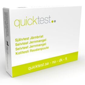 Quicktest Järnbristtest Självtest 1 pack