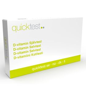 Quicktest D vitamintest Självtest 1 pack