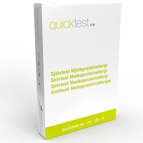 Quicktest Mjölkallergitest Självtest 1 pack