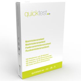Quicktest Matintolerans Självtest 1 pack