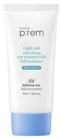 Make P:rem UV Defense Me Daily Sun Essence SPF50+ Solskydd för ansikte 50 ml