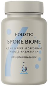 Holistic Spore Biome, Sporformade mjölksyrabakterier Vegetabiliska kapslar 30 st