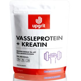 Upgrit Vassleprotein + Kreatin Skogsbär Proteinpulver 1100 g