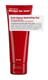 Recipe for men Anti Aging Gel Antirynk kräm 75 ml