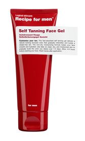 Recipe for men Self Tanning Face Gel Brun utan sol 75 ml