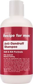 Recipe for men Anti-Dandruff Shampoo Svalkande mjällschampo 250 ml