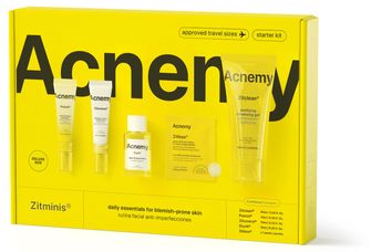 NICHE BEAUTY LAB Acnemy Zitminis Discovery Kit Antiakne-rutin i miniformat 60+10+10+15 ml + 1 patch