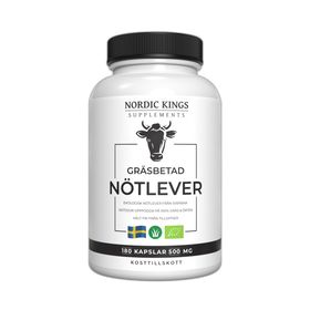 Nordic Kings Gräsbetad Nötlever EKO Kapslar 180 st