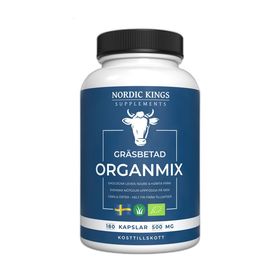 Nordic Kings Gräsbetad Organmix EKO Kapslar 180 st