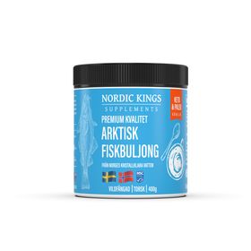 Nordic Kings Arktisk Fiskbuljong Premium MSC Pulver 400 g