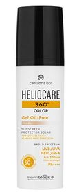 Heliocare Gel Oil-free SPF 50+ Färg Pearl Färgat solskydd 50 ml