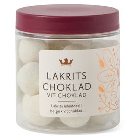 Kronans Apotek Lakritschoklad Vit Choklad Choklad 140 g