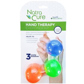 NatraCure Hand Therapy Tränings-Kit Bygg styrka i hela handen 3 st