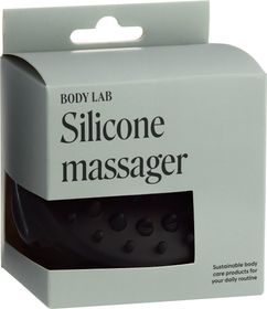 BODY LAB Silicone Massager Rund massageborste för blöt hud 1 st