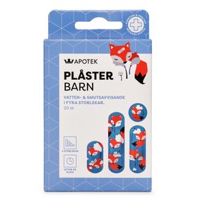Kronans Apotek Plåster Barn 4 storlekar Barnplåster 20 st