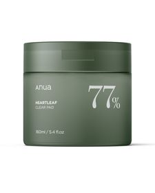ANUA Heartleaf 77% Clear Pad Tonerpads som exfolierar 70 st