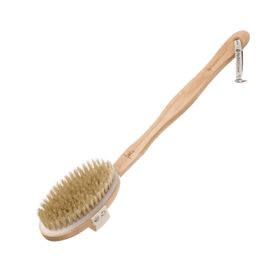 Hydréa London Classic body brush with natural bristle Mediumhård skrubborste 1 st