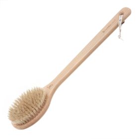 Hydréa London Dry body brush cactus (hard) Hård skrubborste med långt skaft 1 st