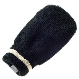 Hydréa London Exfoliating spa mitt black Skrubbhandske 1 st