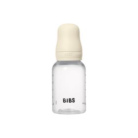 BIBS Baby Bottle Round Latex 150 ml Slow Flow Ivory Nappflaska från 0+ månader 1 st