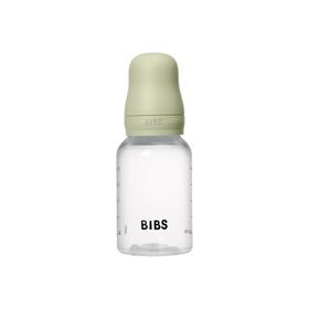 BIBS Baby Bottle Round Latex 150 ml Slow Flow Sage Nappflaska från 0+ månader 1 st