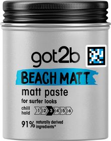 got2b Beach Matt Paste Matt med medium hold 100 ml