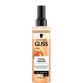 Schwarzkopf Gliss Total Repair Balsamspray Balsamspray med värmeskydd 200 ml