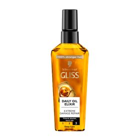 Schwarzkopf Gliss Daily Oil Elixir Hårbehandling för torrt och slitet hår 75 ml