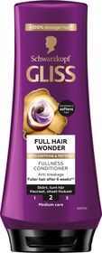 Schwarzkopf Gliss Full Hair Wonder Conditioner Balsam för tunt och svagt hår 200 ml
