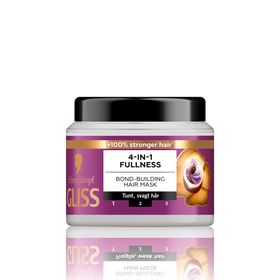 Schwarzkopf Gliss Full Hair Wonder Mask Hårinpackning för tunt och svagt hår 400 ml
