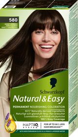 Schwarzkopf Natural & Easy 580 Sammet Mörkbrun Hårfärgningsmedel