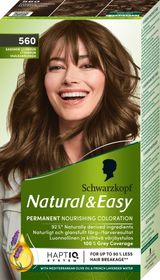 Schwarzkopf Natural & Easy 560 Kashmir Ljusbrun Hårfärgningsmedel